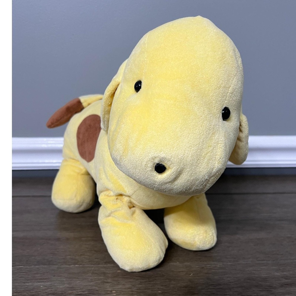 Spot the Dog Plush Yellow Brown Large Stuffed Animal Kids Preferred‎ Toy RARE